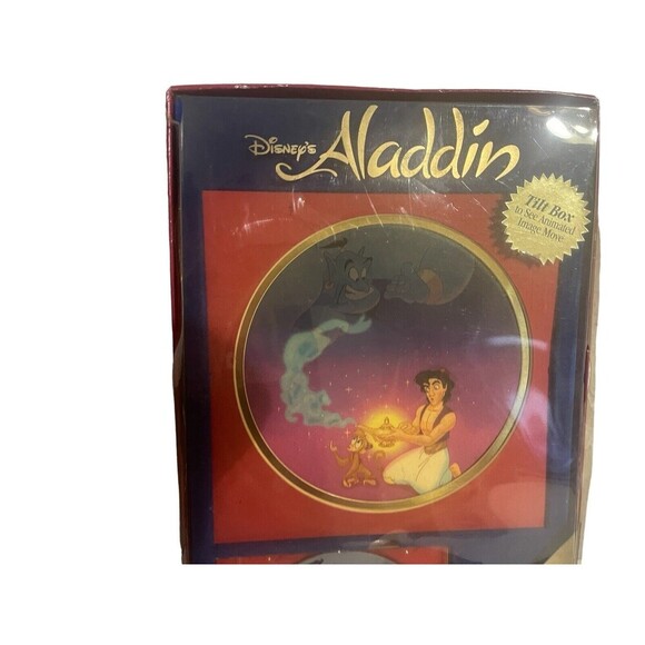 1992 Disney ALADDIN Soundtrack CD Collector's Series ~ Lenticular Art - Picture 2 of 15